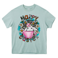 Arona Happy Easter Heavy Core Tee - CowhideDigitalArt