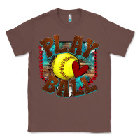 Chestnut play ball softball Classic Tee - texasbilliewilder