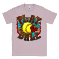 Lilac play ball softball Classic Tee - texasbilliewilder