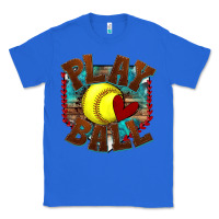 True Royal play ball softball Classic Tee - texasbilliewilder