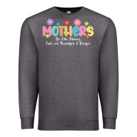 Charcoal Heather mothers are like flower Premium Sweatshirt - JahusDesignShop