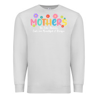 Dove Grey mothers are like flower Premium Sweatshirt - JahusDesignShop
