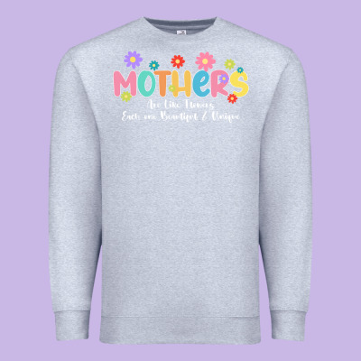 Mothers Are Like Flower Premium Sweatshirt Designed By Jahusdesignshop