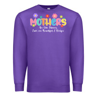 Purple mothers are like flower Premium Sweatshirt - JahusDesignShop