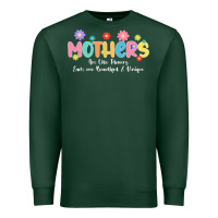 Sports Green mothers are like flower Premium Sweatshirt - JahusDesignShop