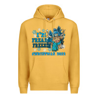 Mustard i'm freakin freezin christmas 2023 Premium Hoodie - NancyCooperArtShop