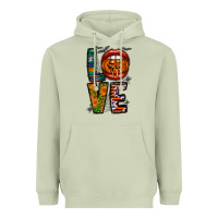 Matcha Love Halloween Lips Heavyweight Hoodie - CowhideDigitalArt