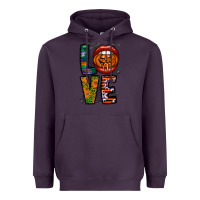 Plum Love Halloween Lips Heavyweight Hoodie - CowhideDigitalArt