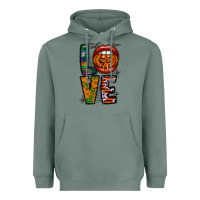 Sage Love Halloween Lips Heavyweight Hoodie - CowhideDigitalArt