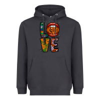 Smoke Love Halloween Lips Heavyweight Hoodie - CowhideDigitalArt