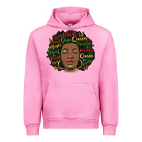 Fuchsia Pink afro diva Urban Hoodie - MaliasSmallBusiness