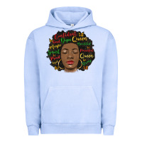 Pigment Grape Ice afro diva Urban Hoodie - MaliasSmallBusiness