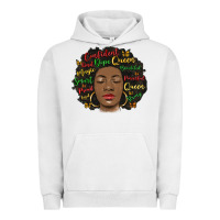 Pigment Lunar Rock afro diva Urban Hoodie - MaliasSmallBusiness