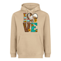 Mushroom western volleyball love Heavyweight Hoodie - HRA Design Shop