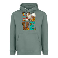 Sage western volleyball love Heavyweight Hoodie - HRA Design Shop