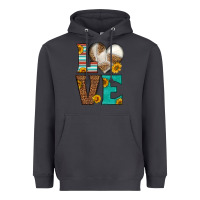 Smoke western volleyball love Heavyweight Hoodie - HRA Design Shop