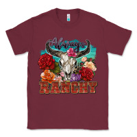 Burgundy always ranchy Classic Tee - Zillion Design Studio