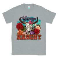 Heather Grey always ranchy Classic Tee - Zillion Design Studio