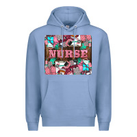Colony Blue Nurse Premium Hoodie - LillyAllenDesigns