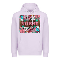Lilac Nurse Premium Hoodie - LillyAllenDesigns