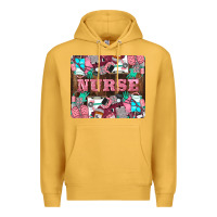 Mustard Nurse Premium Hoodie - LillyAllenDesigns