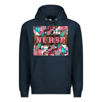 Navy Nurse Premium Hoodie - LillyAllenDesigns