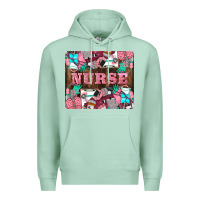 Seafoam Nurse Premium Hoodie - LillyAllenDesigns