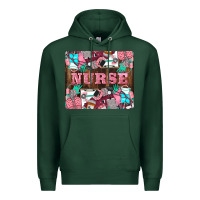 Sports Green Nurse Premium Hoodie - LillyAllenDesigns