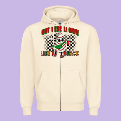Zipper Hoodie out here lookin like a snack