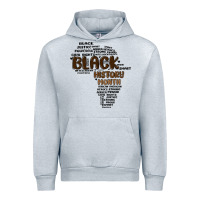 Heather Grey black history month Urban Hoodie - MaliasSmallBusiness