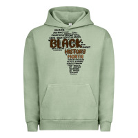 Pigment Oil Green black history month Urban Hoodie - MaliasSmallBusiness