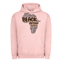 Pigment Salmon black history month Urban Hoodie - MaliasSmallBusiness
