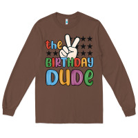 Chestnut the birthday dude Long Sleeve Tee - MaliasSmallBusiness