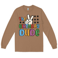 Toasted Coconut the birthday dude Long Sleeve Tee - MaliasSmallBusiness