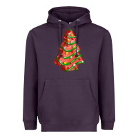 Plum red christmas cake fa element Heavyweight Hoodie - FaDigitalArtStudio