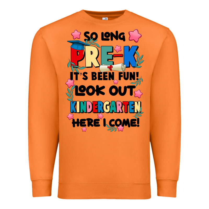 So Long Pre K Premium Sweatshirt by JahusDesignShop | Teevron