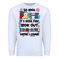 White so long pre k Premium Sweatshirt - JahusDesignShop