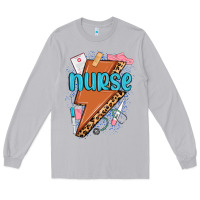 Moon Dust nurse lightning bolt Long Sleeve Tee - MaliasSmallBusiness