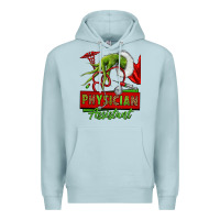 Blue Mist christmas character hand physician assistant Premium Hoodie - NancyCooperArtShop