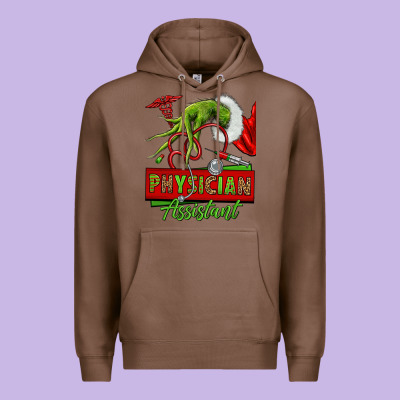 Christmas Character Hand Physician Assistant Premium Hoodie Designed By Nancycooperartshop