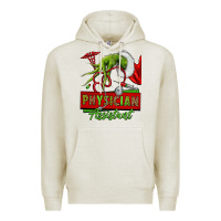 Oatmeal Heather christmas character hand physician assistant Premium Hoodie - NancyCooperArtShop