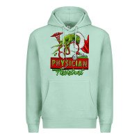 Seafoam christmas character hand physician assistant Premium Hoodie - NancyCooperArtShop