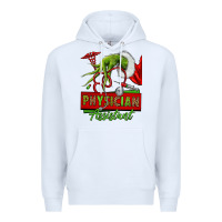 White christmas character hand physician assistant Premium Hoodie - NancyCooperArtShop