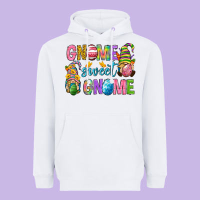 Easter Gnome Sweet Gnome Heavyweight Hoodie Designed By Neo Western