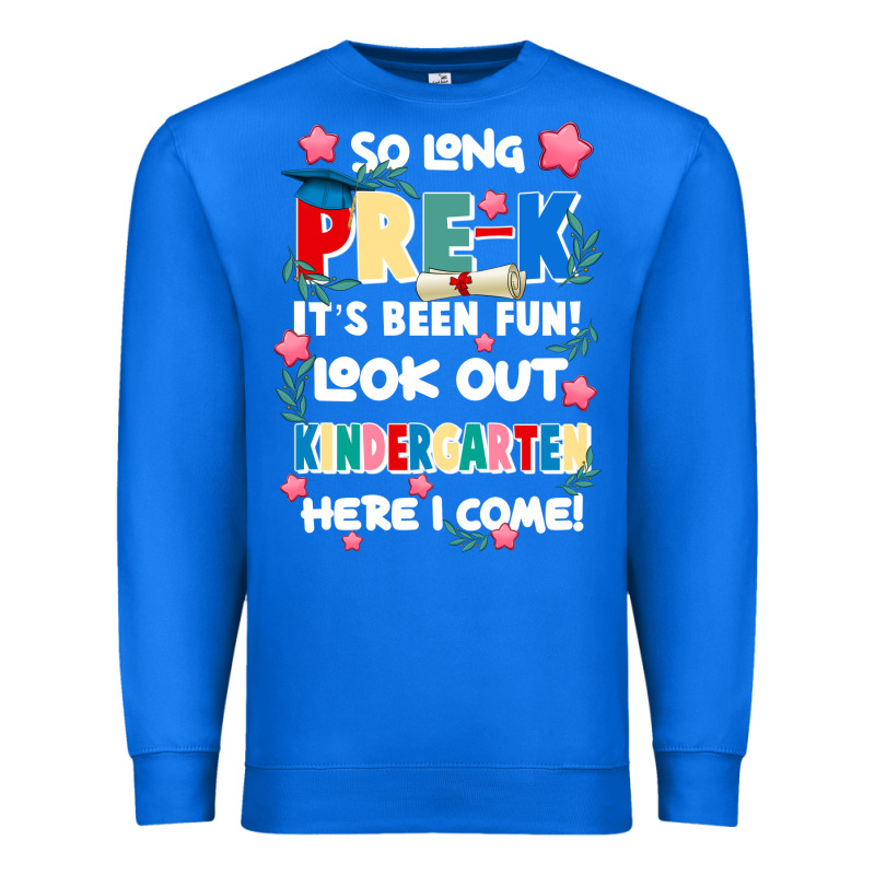 So Long Pre K Premium Sweatshirt by JahusDesignShop | Teevron
