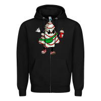 Black little debbie christmas tree cakes Zipper Hoodie - Zillion Design Studio