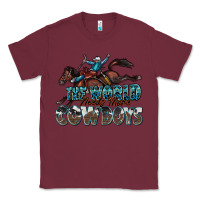 Burgundy the world needs more cowboys Classic Tee - Zillion Design Studio