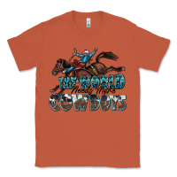 Copper the world needs more cowboys Classic Tee - Zillion Design Studio