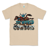 Mushroom the world needs more cowboys Classic Tee - Zillion Design Studio