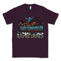 Plum the world needs more cowboys Classic Tee - Zillion Design Studio